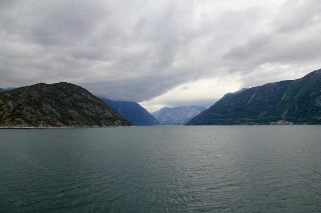 Granvin Fjord na Noruega Escandinávia