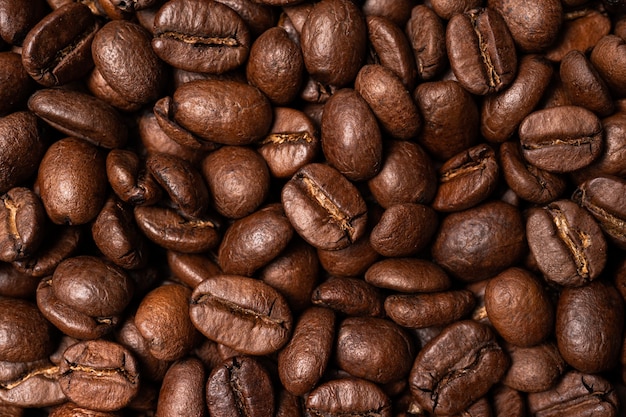 grãos de café