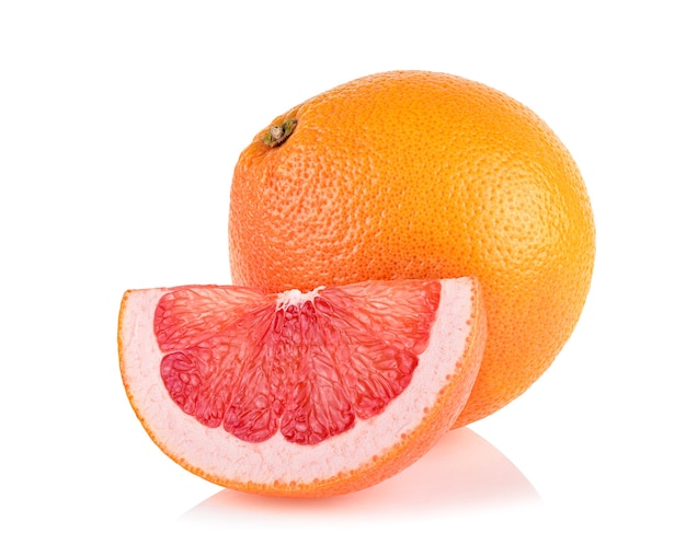 Grapefruit isoliert