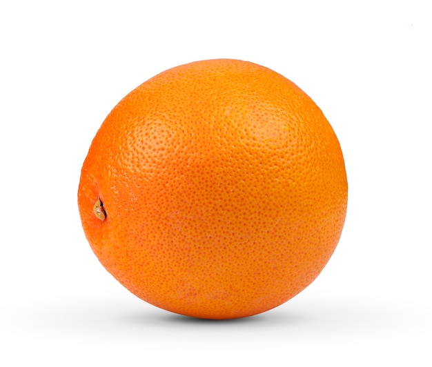 Grapefruit-Zitrusfrucht lokalisiert auf Weiß