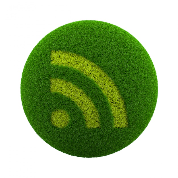 Grass Sphere RSS-Symbol