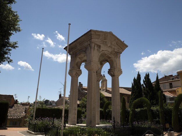 Grasse Frankreich Provence Alpen mittelalterliches Dorf historische alte Häuser