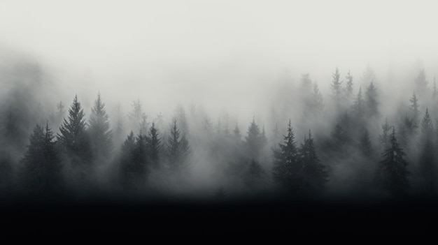 Grauer Nebel-Hintergrund