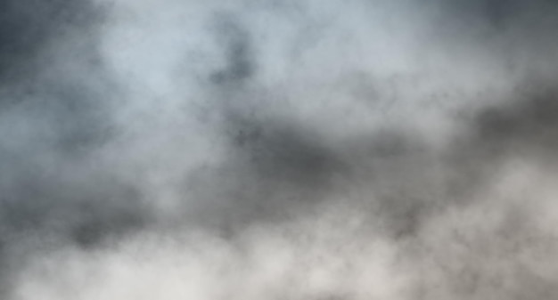 Grauer Rauchhintergrund, neutrale Farben, Nebel oder Wolkenstruktur, Platz für Text