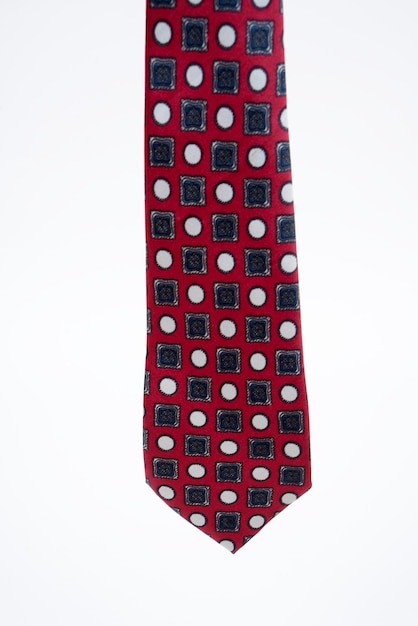 gravatas retrô coloridas estilo 70039s em um fundo branco