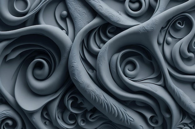 Gray Swirls Texturas