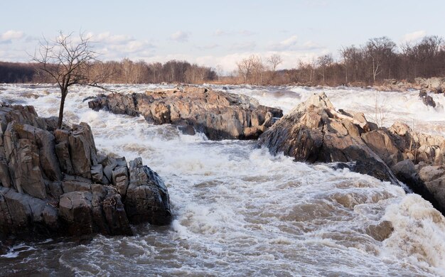 Great Falls am Potomac außerhalb von Washington DC