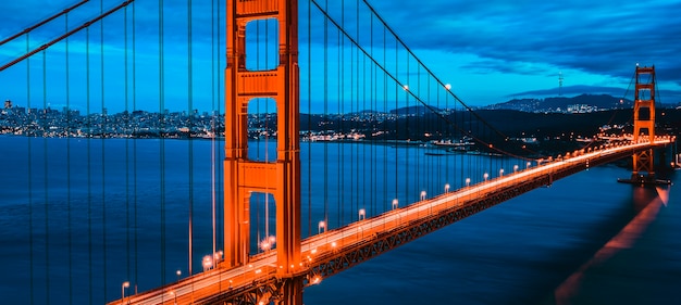 Great Golden Gate Bridge, São Francisco, Califórnia, EUA