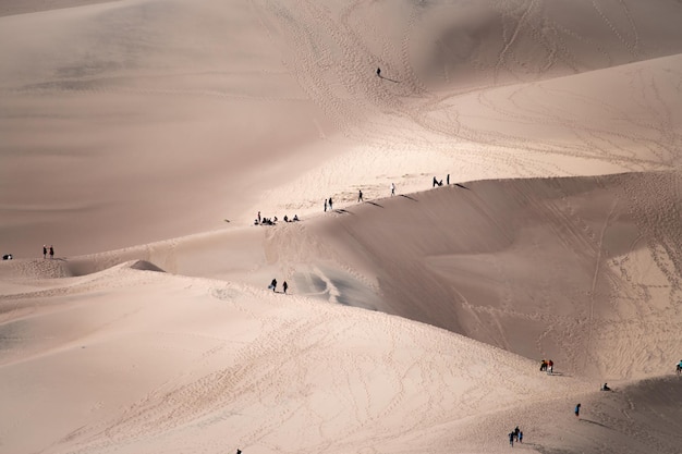 Great Sand Dunes National Park Reserve no outono