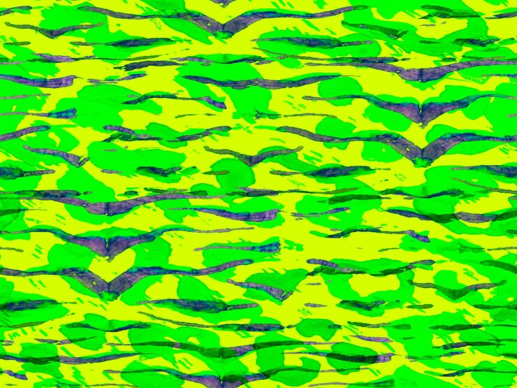 Foto green and aqua menthe zebra skin print. animal camouflage background. african pattern. stripes seamless pattern. geometric animal texture. watercolor camouflage design. abstract safari tile.