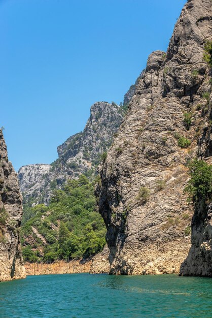 Green Canyon nas montanhas da região de Antalya Turquia em um dia ensolarado de verão
