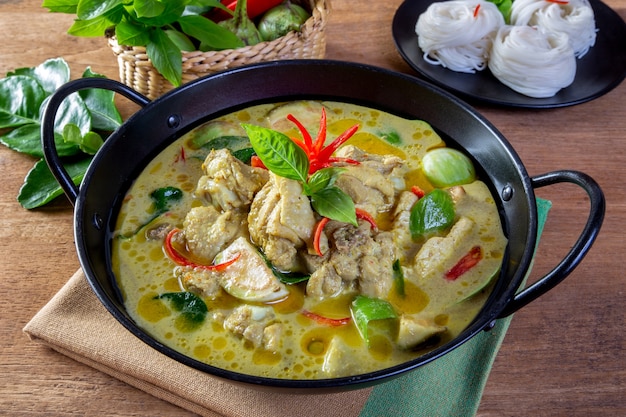 Green Chicken Curry, cocina tailandesa