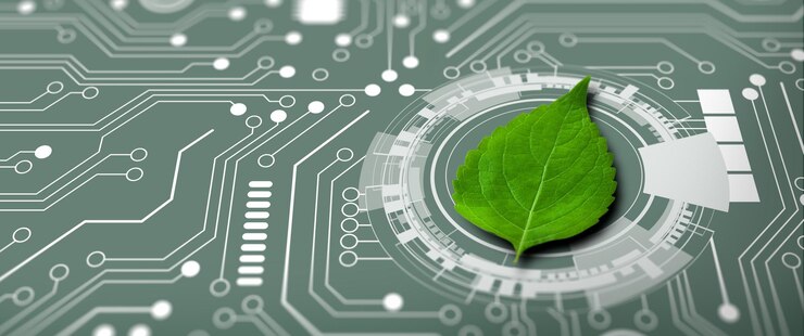 Green Computing Green Technology Green IT csr und IT-Ethik-Konzept