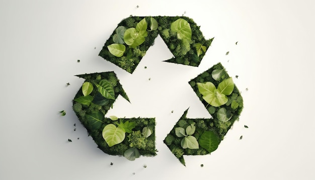 Foto green recycling-konzept