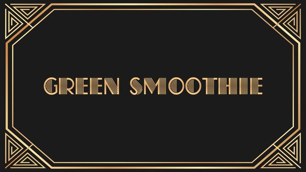 Green Smoothie Jazz Gold Textjpg (em inglês)