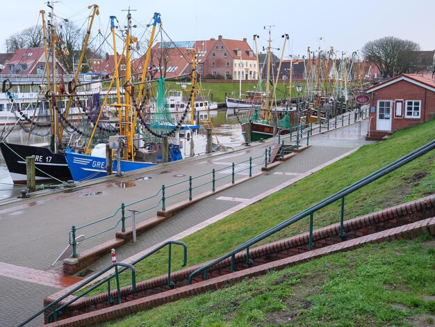 Greetsiel en el mar del Norte