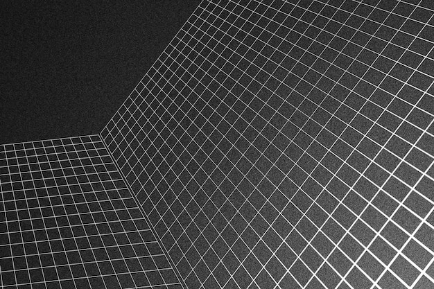 Grelha de quadro de fio abstrato