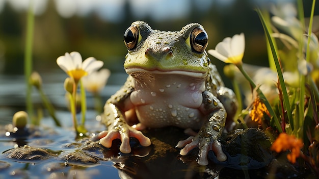 Grenouille Zen