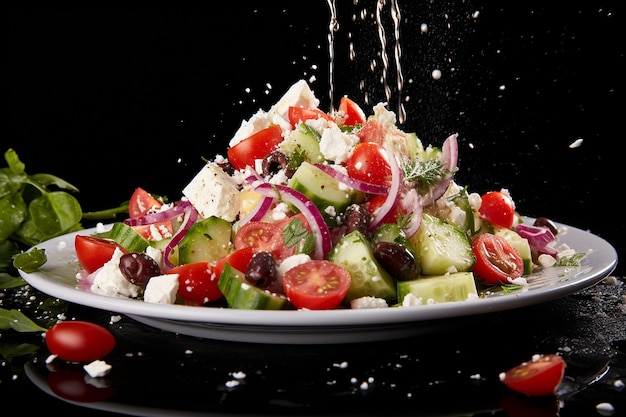 Griechische Salat Aromatische Reise