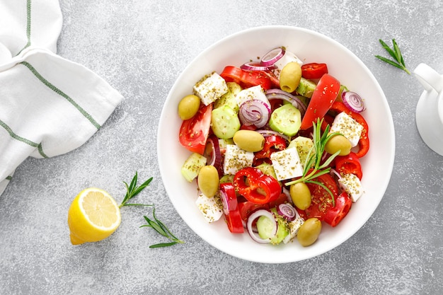 Griechischer Salat Gesunde Ernährung Mittelmeerdiät