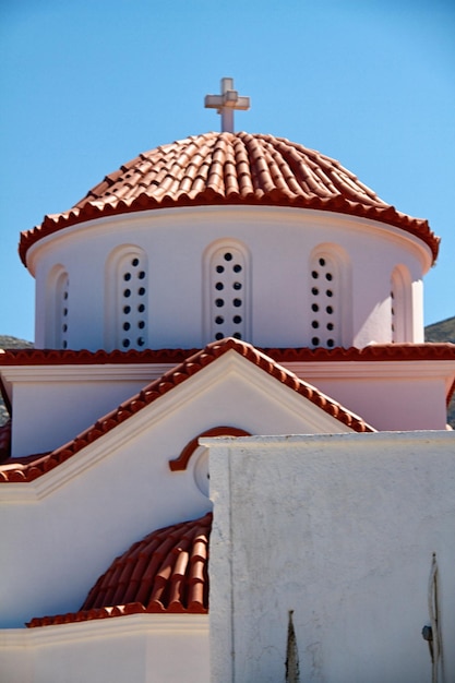 Griechischer traditioneller orthodoxer Rosenkranz auf der Insel Rhodos Griechenland