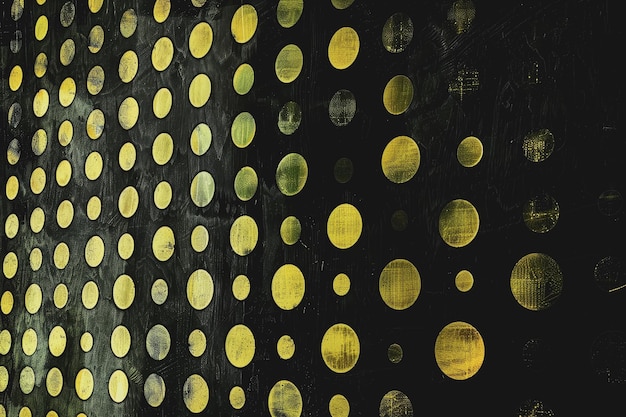 Foto gril de grunge abstrato padrão de fundo de ponto de polca de meio tom linha verde manchada texturas