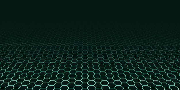 Grilla de neón de estilo vapor de los años 80 con horizonte oscuro campo eléctrico retro ilustración 3D