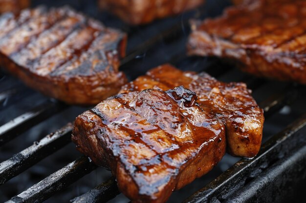 Grillside Gourmet Filetes de cerdo o ternera a la parrilla foto