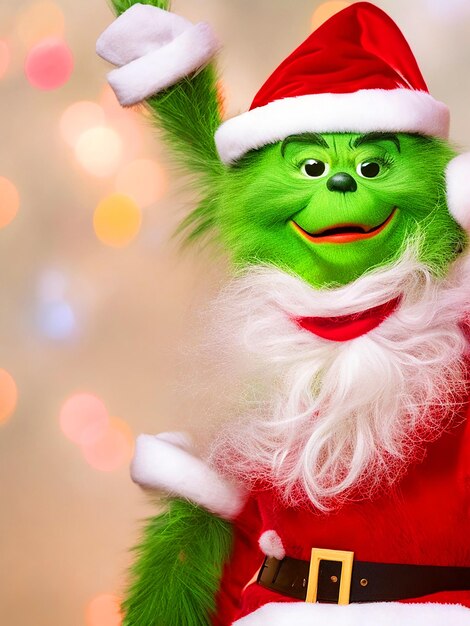 Foto grinch de navidad descarga de papel tapiz