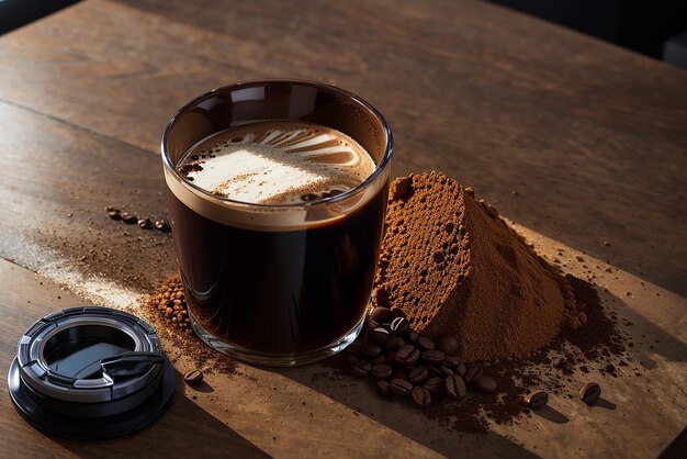 Grinder Hintergrund brauner Getränk Kaffee