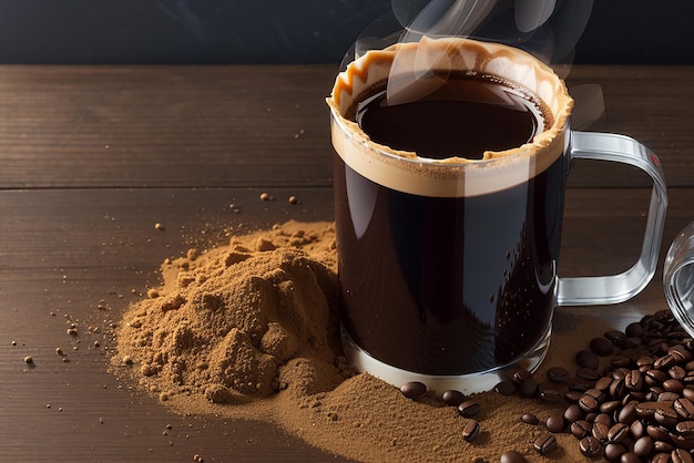 Grinder Hintergrund brauner Getränk Kaffee