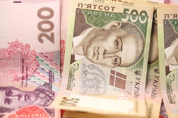 Grivna ukrainische Banknoten