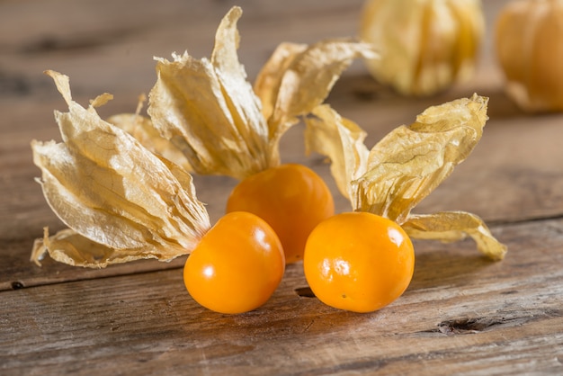 Grosella Espinosa Del Cabo. Fruta saludable.