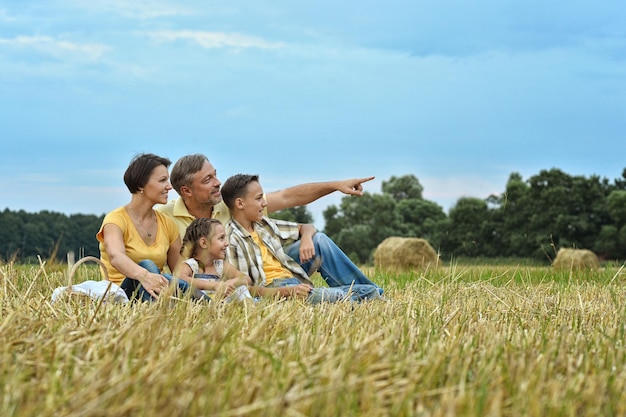 Große Familie ruht