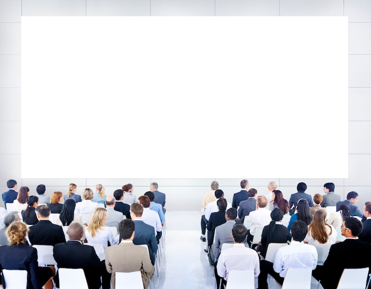 Foto große firmenpräsentation