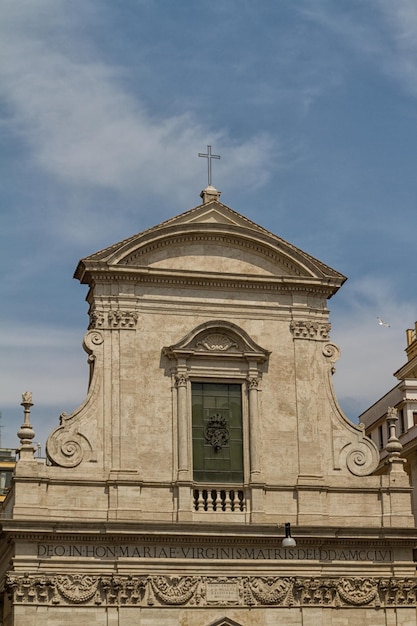 Große Kirche im Zentrum von Rom Italien