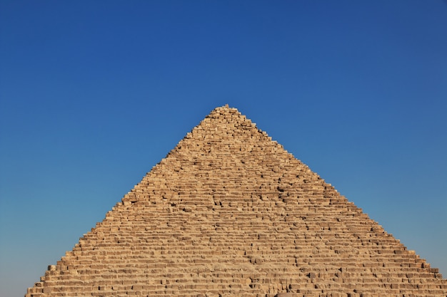 Große Pyramiden von altem Ägypten in Giza, Kairo