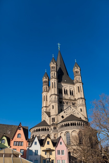 Große St. Martin Kirche in Köln, Deutschland