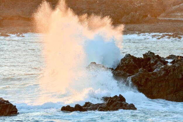 Große Welle im Ozean