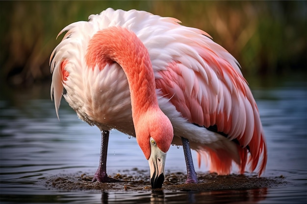 großer Flamingo