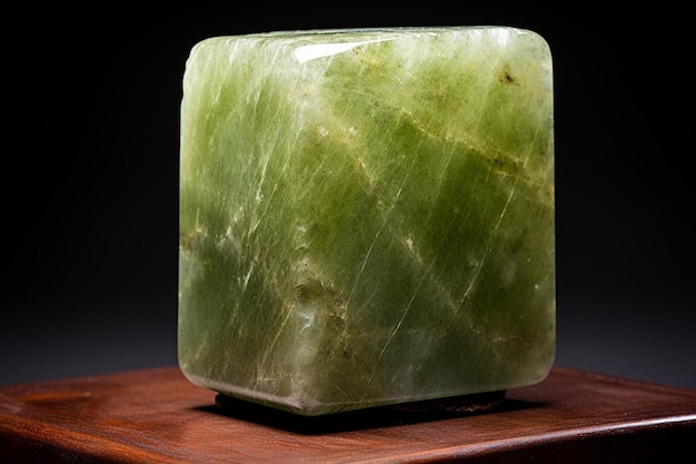 Großer grüner Jade