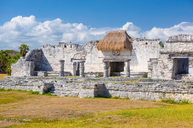 Großer Palast 25 Maya-Ruinen in Tulum Riviera Maya Yucatan Karibik Mexiko