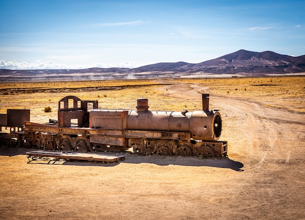 Großer Zugfriedhof, Uyuni, Bolivien