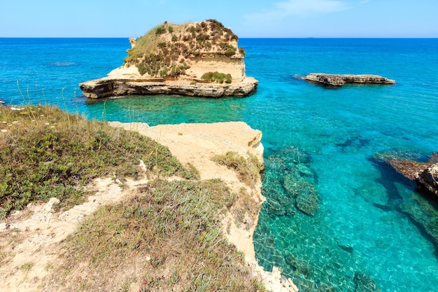 Grotta dello Mbruficu Salento Küste Italien