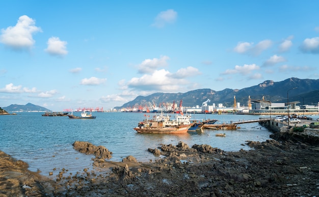 Grúa portuaria del puerto de Lianyungang