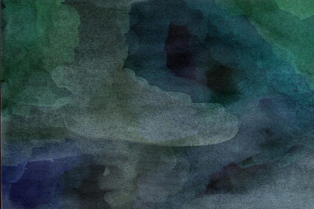 Grün-lila handgezeichneter Aquarell-Hintergrund. Hohe Qualität