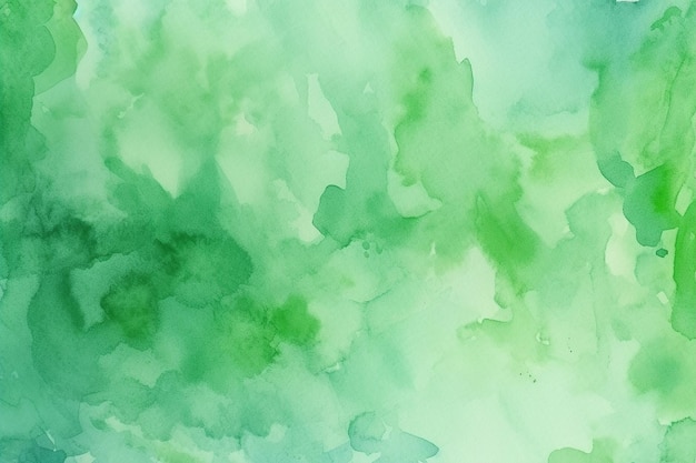 Grüne Aquarell abstrakten Hintergrund