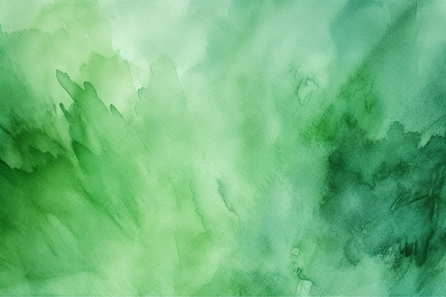 Grüne Aquarell abstrakten Hintergrund