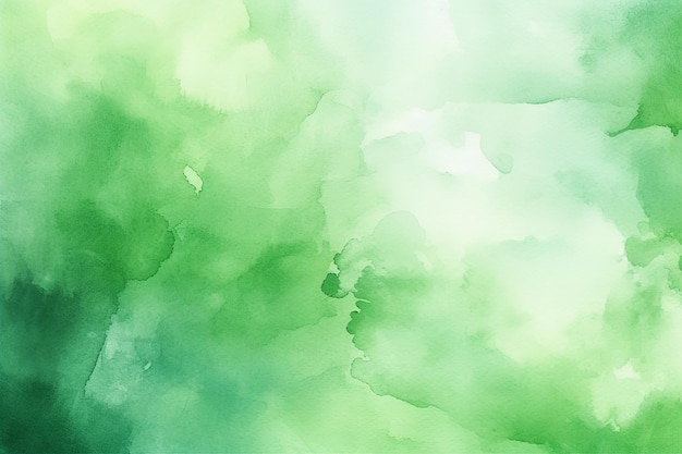 Grüne Aquarell abstrakten Hintergrund