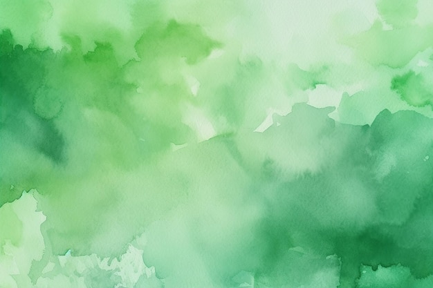 Grüne Aquarell abstrakten Hintergrund